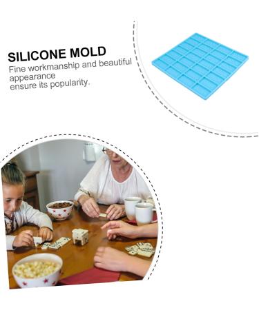 STOBOK Chocolate Molds 2pcs Mold 3D Silica Gel Self Made Chocolate Resin Molds Bluex2pcs 20.5X8.5X0.8CMx2pcs - Buy Online on SooperMarket.com