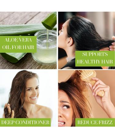 100% Pure Aloe Vera Oil - 4oz | Best Quality for Skin & Hair | Shop Internationally - Buy Online on SooperMarket.com