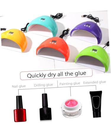 Healeved 2pcs 12 Nail Dryer Nail Art Tools Accessories Gel Nail Curing Gel LED Dryer Manicure Tool Nail Polish Dryer Nail Gel Polish Curing Machine Grill - Buy Online on SooperMarket.com