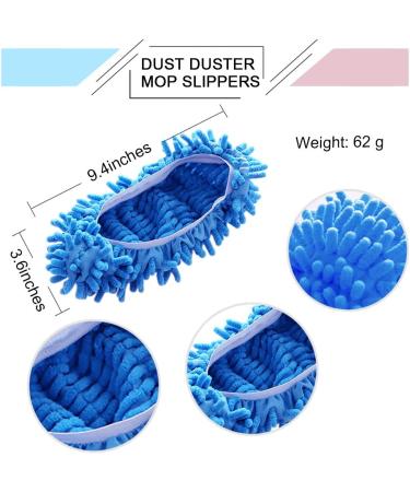 Cosywell Mop Slippers: 10 PCS Cleaning Floor House Shoes Cover Duster - Washable & Reusable - Buy Online on SooperMarket.com
