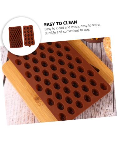 Alipis 10 Pcs Chocolate Mold Cookie Baking Soap Mold Silicone Lollipop Mold Muffin Silicone Molds Pudding Kitchen Frying Mould Ice Cube Trays Chocolate Baking Mold Ice Cubes Fondant Mold - Buy Online on SooperMarket.com