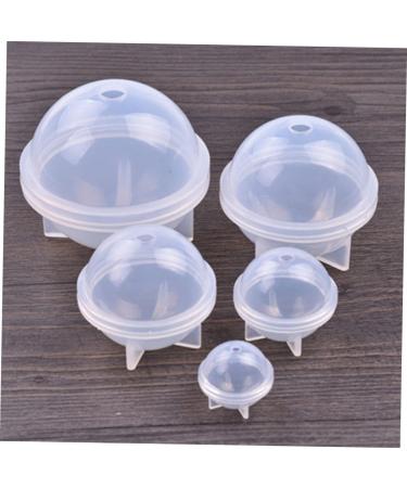 STOBOK 6 Pcs Epoxy Mold Stencils for Crafts Resin Baking Silicone Mold Soap Mold Ornaments Candy Whitex3pcs 4CMx3pcs - Buy Online on SooperMarket.com