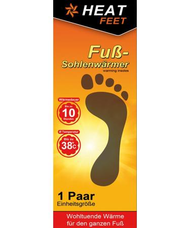 Heat Feet Heating Soles - Ultimate Warm Insoles for Winter Sports & Outdoor Activities | Perfect Foot Warmers for Christmas - Buy Online on SooperMarket.com