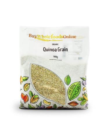 Organic Quinoa Grain 500g (BWFO) Popular Protein Rich Grain Great for a Healthy Lifestyle