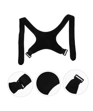 SOESFOUFU Belt Brace Holder Shoulder Rest Support Belt Posture Fixer for Women Polyester Black - Buy Online on SooperMarket.com