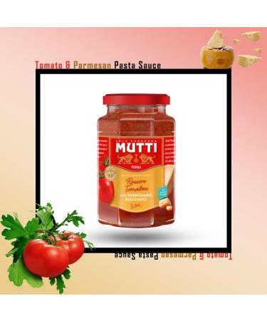 Mutti Pasta Sauce Pick N Mix - Choose From 4+ Flavours | Tomato-Basil Tomato-Parmesan Tomato-Chilli Tomato-Grilled Vegetables Flavors - Authentic Taste of Italy| 5 Pack (400g each) - Buy Online on SooperMarket.com