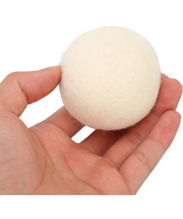 Eco-Friendly Wool Dryer Balls - Reusable Laundry Drying Balls Reduces Static & Wrinkles - Pack of 6 - Buy Online on SooperMarket.com
