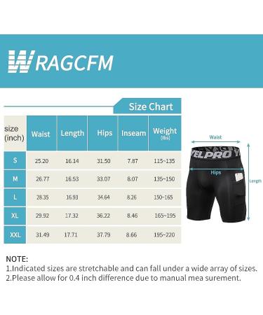 Compression Shorts Men with Pocket - Green Large | Workout Baselayer Short - Buy Online on SooperMarket.com
