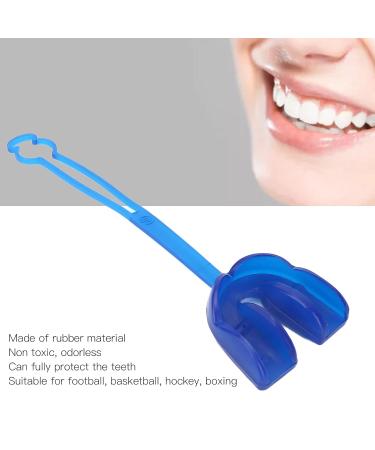 2 Pack Shock Braces Mouth Guard | Rubber Lanyard Design for Football & All Contact Sports - Enhanced Protection - Buy Online on SooperMarket.com