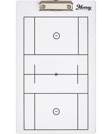 Murray Sporting Goods Dry Erase Lacrosse Coaches Clipboard - Double-Sided Design - Buy Online on SooperMarket.com