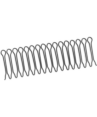 3 Set Twist Hair Clip Comb Fashionable Waterproof Elastic Anti Proof Metal Wire Hair Comb - Buy Online on SooperMarket.com