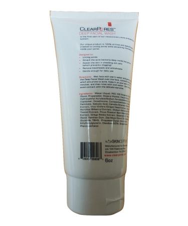 Acne Treatment Facial System - Clear Pores Deep Wash & Herbal Protection Cream for Clear Skin - Buy Online on SooperMarket.com