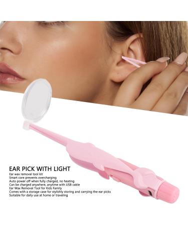 Ear Wax Removal Tool Kit with LED Light USB Powered Earwax Spoon Digger Tweezers for Kids & Adults Nonslip Design Automatic Power Off Practical & Convenient to Carry - Buy Online on SooperMarket.com