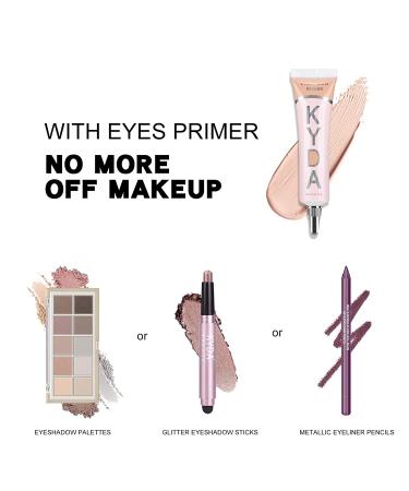 Ownest 3 Colors Eyeshadow Primer Set | Matte, Waterproof & Long-Lasting Base - Buy Online on SooperMarket.com
