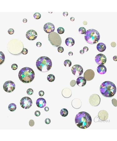Swarovski Crystal Paradise Shine Flatback Rhinestones- 144 pcs, Mixed Sizes for Nail Art (ss5-ss30) - Buy Online on SooperMarket.com