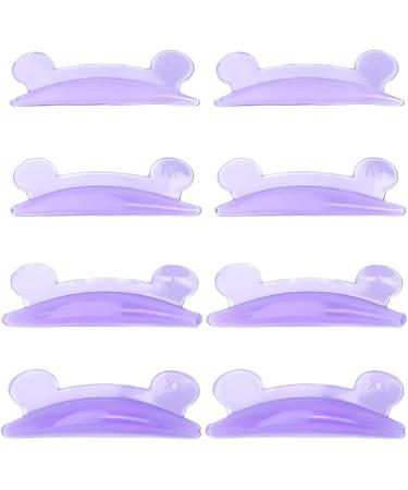 Veeteah Lash Lift Pads - 4 Pairs Silicone Bear Style Lash Curler Pad | Reusable Soft Lash Lift Rods Silicone Lash Curler Pad in 4 Sizes for Different Length Eyelashes Lifting - Buy Online on SooperMarket.com