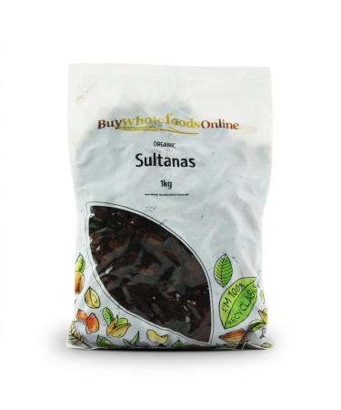Organic Sultanas 1kg (BWFO) Small