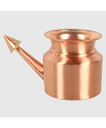 RSGM Copper Ayurvedic Jal Neti Pot for Sinus Congestion Nasal Cleaning - Buy Online on SooperMarket.com