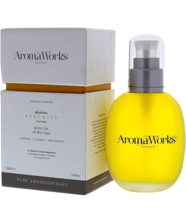 Buy Serenity Body Oil by Aromaworks - Unisex 3.4 oz | International Shipping Available - Buy Online on SooperMarket.com