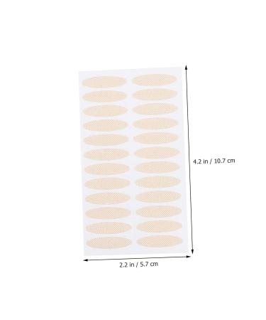 Beavorty Double Sided Tape 3 Sets Double Eyelid Sticker Stickers for Girls Eye Patch Invisible Tape Hooded Eyelid Tape Women Eye Lid Lifters Tape 3.5x2.4x0.1cmx3pcs Blackx3pcs - Buy Online on SooperMarket.com