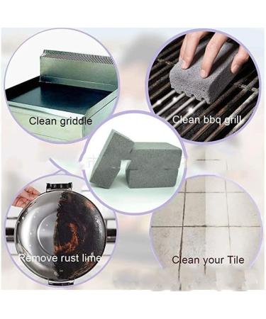 Scoring Stone for Oven Cleaning Oven Cleaner Heavy Duty Scoring Stone for Stove Cleaning Scoring Stones for Removing Tough Stains of Kitchen Toilet Garden BBQ Griddle Racks (3PC) - Buy Online on SooperMarket.com