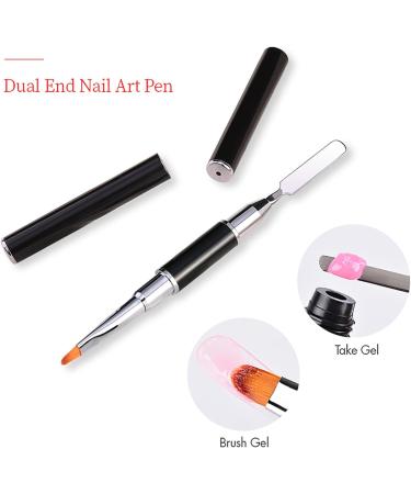 White Poly Nail Gel Kit for Beginners - 15ml Builder Extension Set with Slip Solution | DIY Nail Art Women Gift - Buy Online on SooperMarket.com