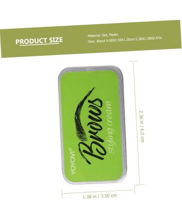 Healeved 3 Sets Natural Mascara Eyebrow Enhancer Gel Makeup Accessory Brow Shaping Soap Eyebrow Soap - Buy Online on SooperMarket.com