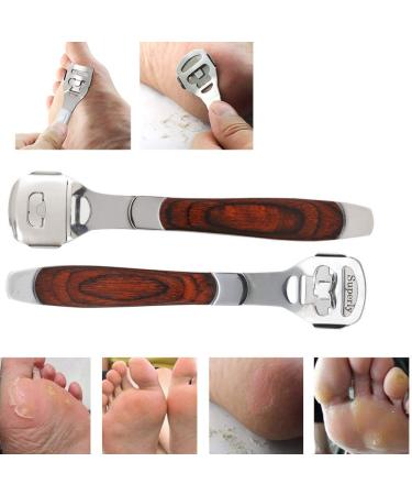 YIMART Foot Corn Removal Cutter Scraper Set - Stainless Steel Callus Remover with 10 Blades - Professional Pedicure Tool for Dead Skin and Cuticles - Buy Online on SooperMarket.com