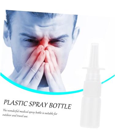 MAGICLULU 200 Pcs Small Bottle Glass Containers Travel Container Squirt Bottle for Hair Waterbottle Eye Patches for Adults Nasal Drip Spray Bottle 10ml Small Empty Bottle White Pe - Buy Online on SooperMarket.com