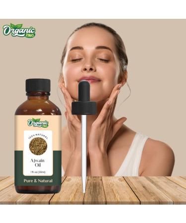Ajwain Oil - Pure & Natural Essential Oil for Skincare Hair Care & Massage - 30ml | Trachyspermum Ammi - Buy Online on SooperMarket.com