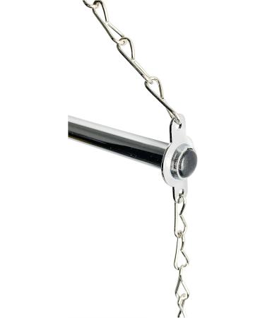 Yes Horse Ceiling Coat Sabrack Holder - Metal Ceiling Holder for Horse Stalls | 60 cm Silver Galvanized - Buy Online on SooperMarket.com