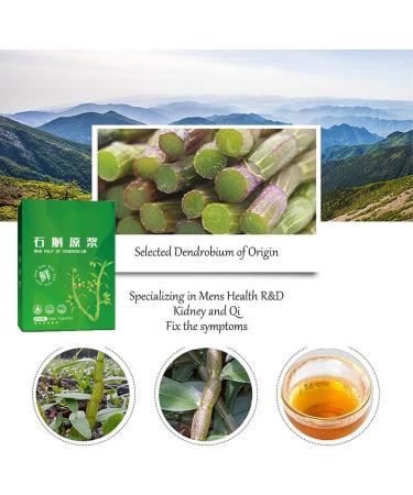 Dendrobium Puree Drink Dendrobium Extract Herbal Drops Dendrobium Puree Tea Drops Tonify Kidney and Qi Kidney Relieve Fatigue (1PC) - Buy Online on SooperMarket.com