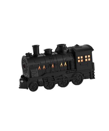 Baoblaze Retro Train Essential Oil Diffuser Humidifier with Light US 110V Plug Multipurpose 24x8.3x13.8cm Portable 300ml Capacity for Home Bedroom