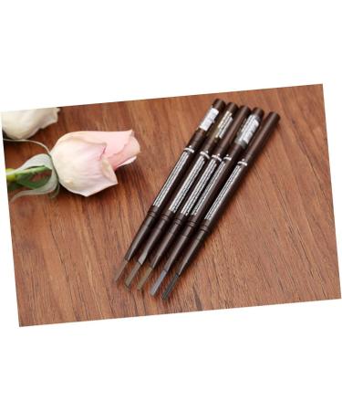 Mikinona 2 1 Eyebrow Pencil Brush Makeup Five Colors Eyebrow Brush 3d 1 count (Pack of 1) As Shown - Buy Online on SooperMarket.com