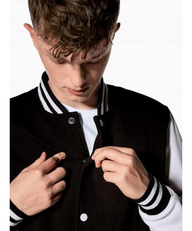 FC Bayern Munich College Jacket | Classic Black L for Men | International Shipping Available - Buy Online on SooperMarket.com