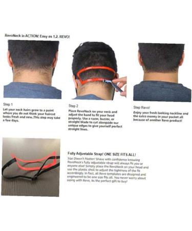 Pinicecore Neck Hair Cutting Edge Line Guide Template - Professional Haircutting Tool for Perfect Hairline Design - Buy Online on SooperMarket.com