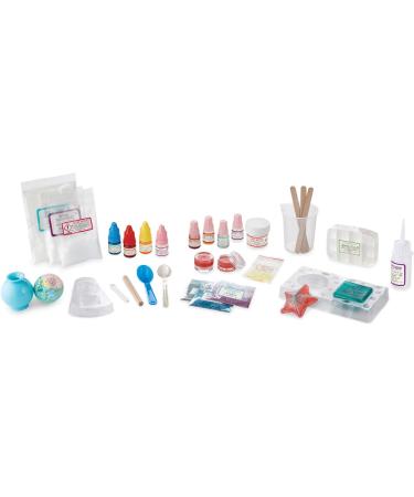 MindWare Science Academy Deluxe Shimmer Lab Kit - 40pcs Teach Cosmetic Chemistry, DIY Bath Bombs, Lip Balm & Soaps with Eco-Friendly Glitter - Boys & Girls - Buy Online on SooperMarket.com