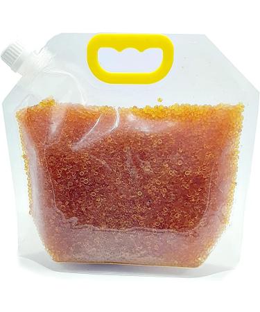 DeseCamen Silica Gel Orange with Indicator - DMF & Cobalt Free Moisture Absorption (3-5 mm) - Ideal for International Shipping - Buy Online on SooperMarket.com