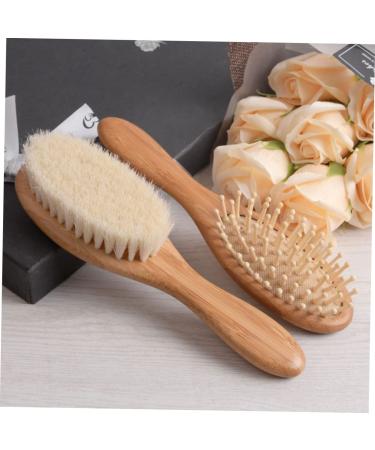 KALLORY Bath Accessories Set: Hair Massager, Wooden Comb, Scalp Massager, Baby Bath Scrubber & Brush - Haircare & Massage Kit for Babies and Adults - Buy Online on SooperMarket.com