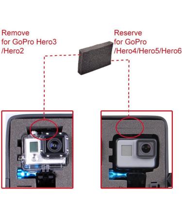 Smatree SmaCase GA500: Floaty/Water-Resistant Hard Case for GoPro and DJI Osmo Action - 7.9L | Compatible with Various Models | Camera and Accessories Excluded - Buy Online on SooperMarket.com