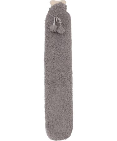 LBEC Rubber Hot Water Bottle - Safe Durable Multifunctional Heater | Dark Gray | International Shipping - Buy Online on SooperMarket.com