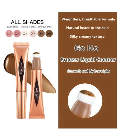 Go Ho Liquid Contour Wand 05# - Long Lasting, Easy to Blend, Natural Matte Finish - Buy Online on SooperMarket.com