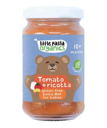 Little Pasta Organics Tomato & Ricotta Gluten Free Pasta Baby Food 180g