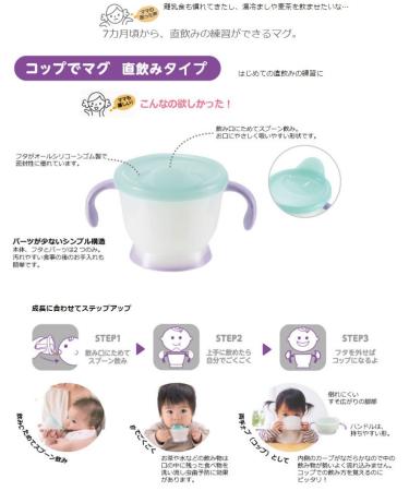 Richell Aqulea Mug Light Blue 190ml - Elegant and Stylish Drinkware - Buy Online on SooperMarket.com