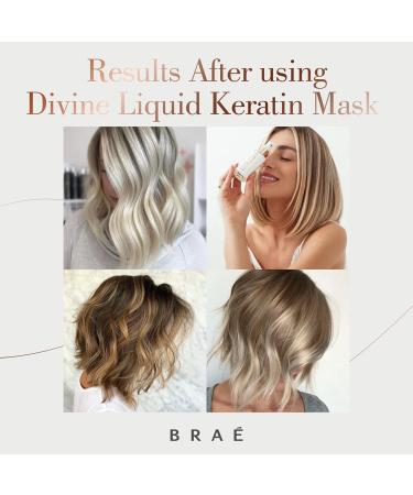 Divine Express Hair Repair Keratin Mask 2.02 oz - Moisturizing & Shine-Enhancing Hair Spray with Coconut, Avocado & Jojoba Oils - Buy Online on SooperMarket.com