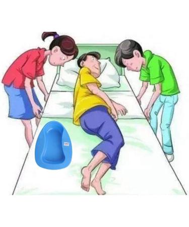  Simlug Firm Thick Stable Bedpan Bed Pan Smooth Countoured for Bed-Bound Patient - Buy Online on SooperMarket.com