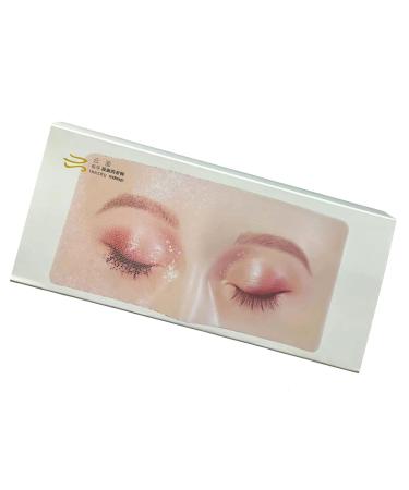 3D Makeup Practice Face Board Makeup Artist Board Reusable Silicone Full Face Practice Eyelash Eye Shadow for Beginners Girl's Gift