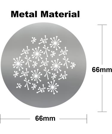 Soonpho 12-Pack Round GOBO Kit - Metal Plates with Various Patterns for Godox SA/VSA Spotlight and Soonpho OT1 Pro II III Optical Snoot - Buy Online on SooperMarket.com