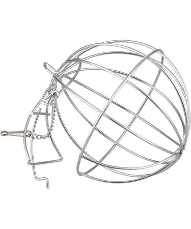 Fewao Stainless Rabbits Feeding Grass Ball Sphere Treat Hay Feeder Dispenser Hanging Ball Rabbit Chinchilla Guinea Pig Chicken Toys for Small Animals - Buy Online on SooperMarket.com