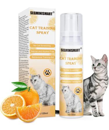 Segminismart Cat Defense Spray - Scratch-Resistant Anti-Scratch Protection for Cats & Dogs Furniture Guard 120ml - Buy Online on SooperMarket.com